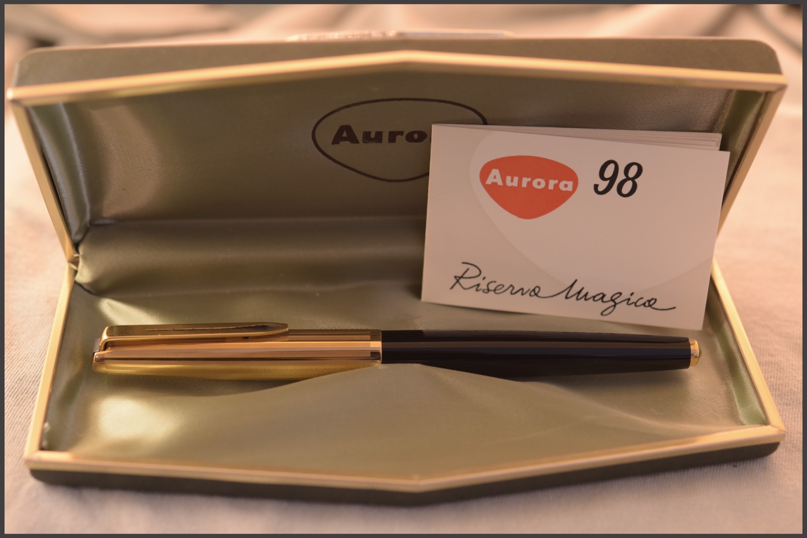 VTG AURORA 98 / ITALY 60\'S / EXCELLENT NEAR MINT / BOX & PAPERS