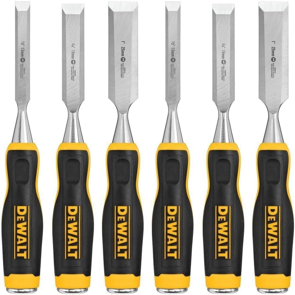 Dewalt Pro Wood Chisel Set 3 Piece (Pack of 2)