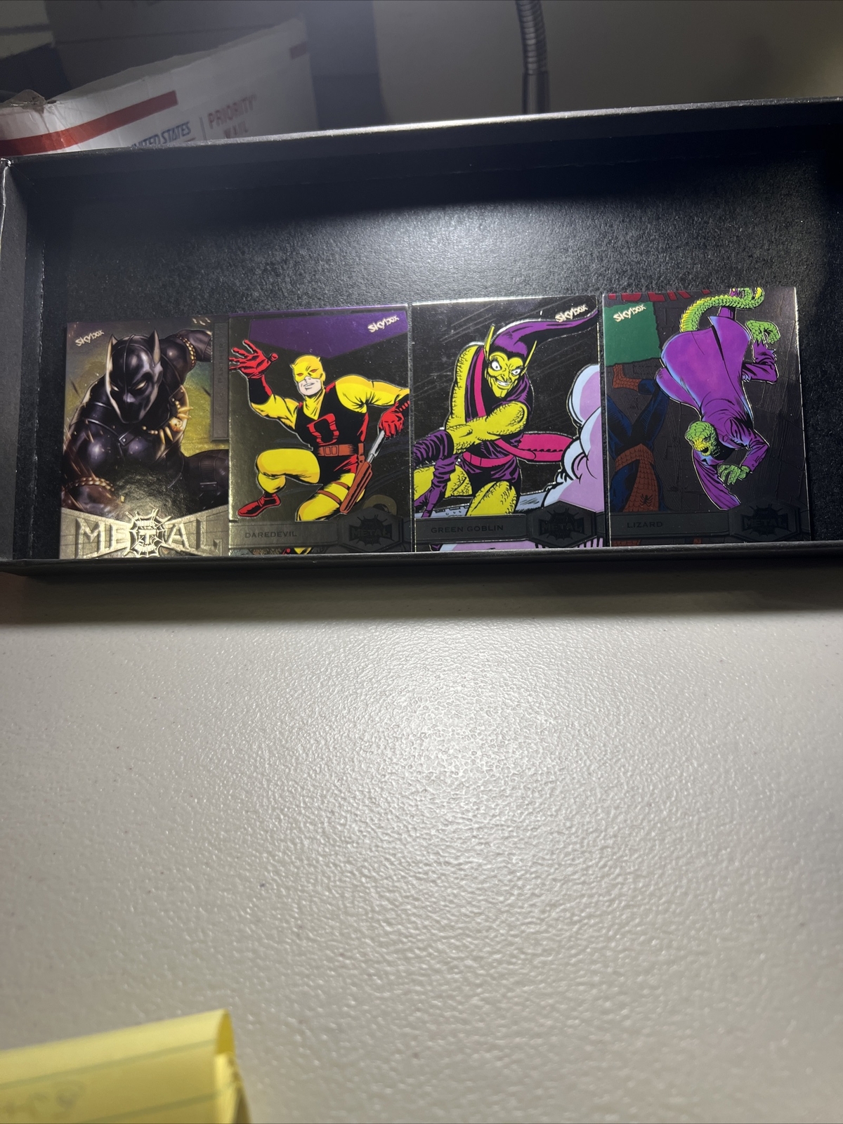 2021 Marvel Metal Universe *Black Panther*Daredevil*Green Goblin*Lizard(4 cards) 2021 Marvel Metal Universe *Black Panther*Daredevil*Green Goblin*Lizard(4 cards)