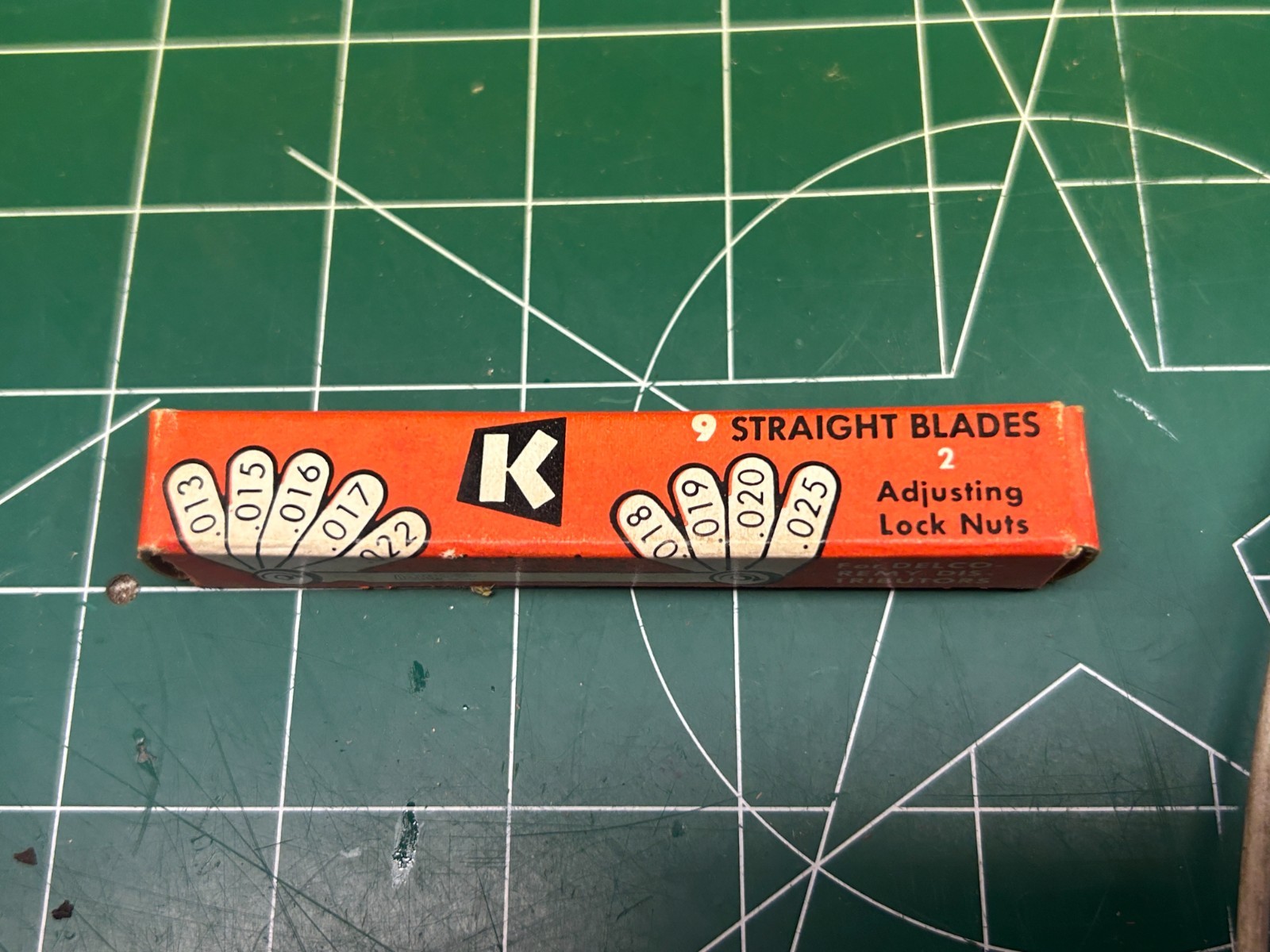 MACHINIST Hm Unused Kastar Precision Thickness Gage 9 Straight Blades # 643B MACHINIST Hm Unused Kastar Precision Thickness Gage 9 Straight Blades # 643B
