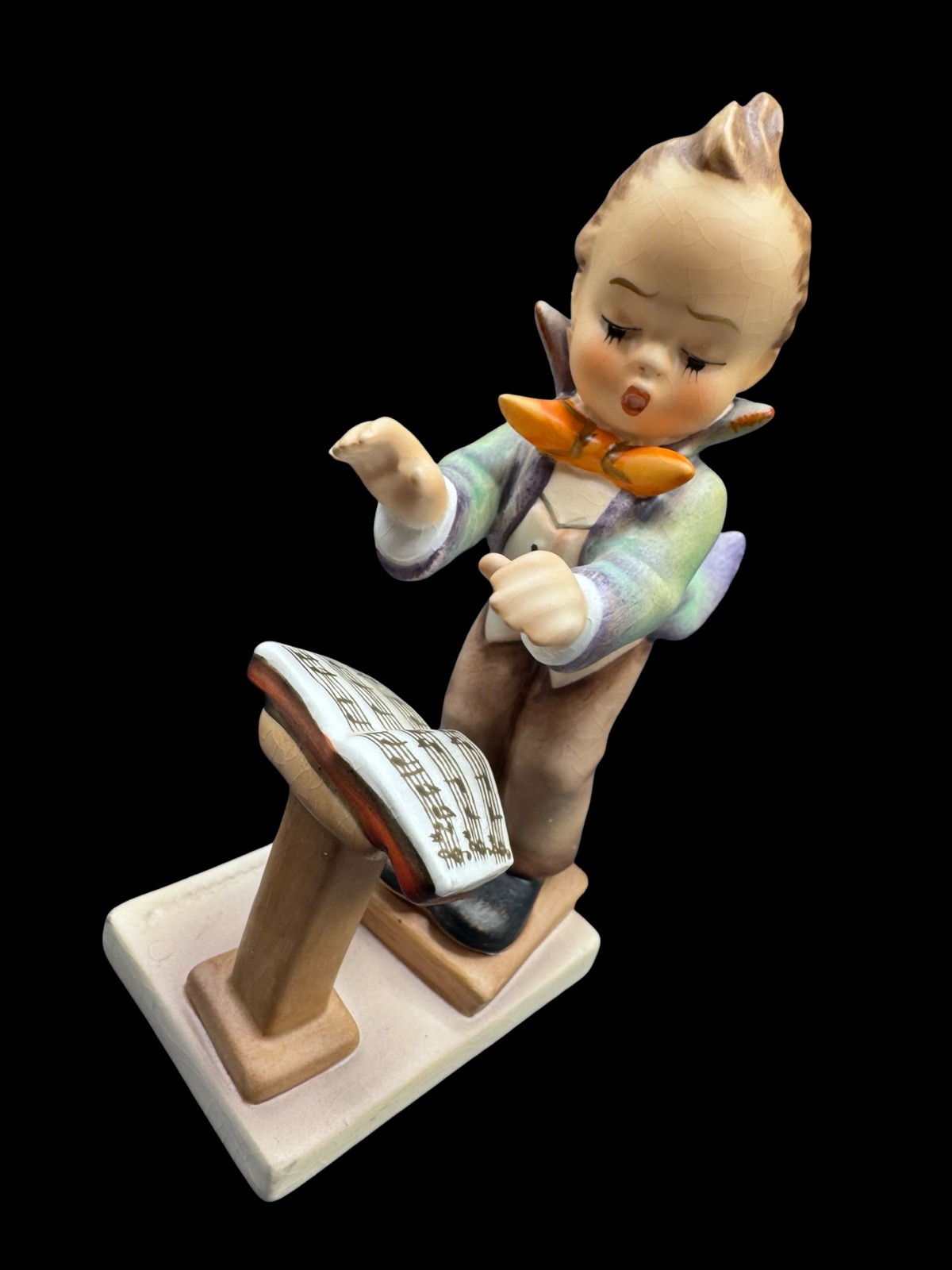 Goebel Hummel Band Leader Porcelain Figurine West Germany Conductor Goebel Hummel Band Leader Porcelain Figurine West Germany Conductor