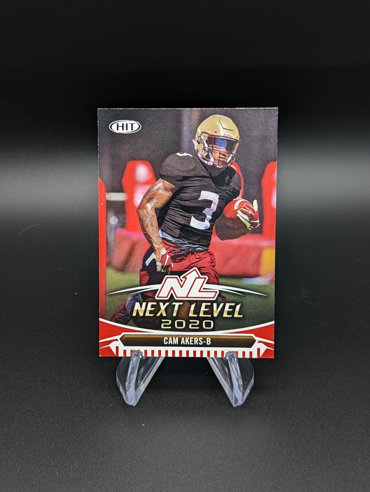 CAM AKERS LOS ANGELES RAMS2 020 SAGE HIT Rookie Card RED PARALLEL NEXT LEVEL
