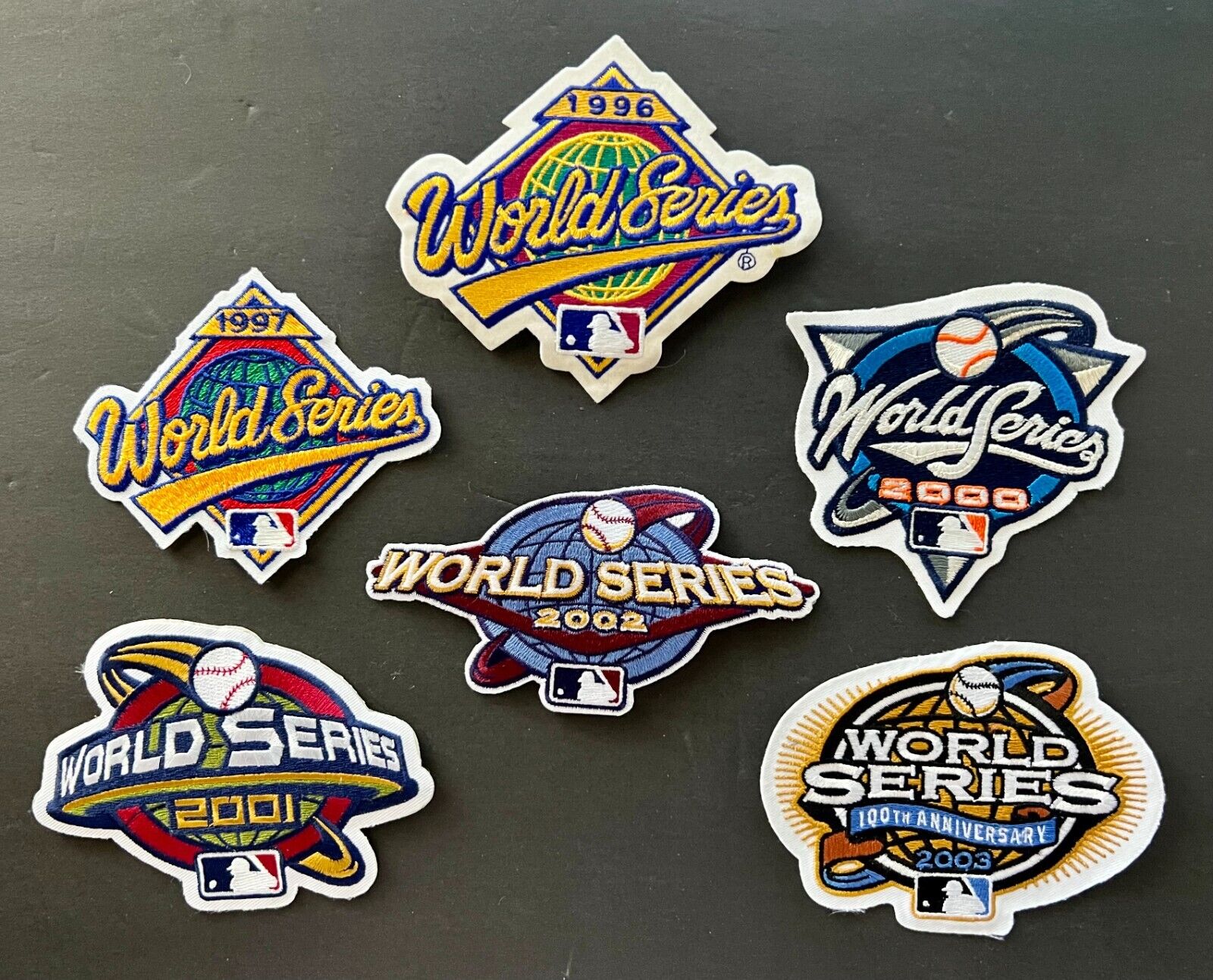 MLB WORLD SERIES SPECIAL - ANY ONE OF THESE WS PATCHES FOR $9.95 EA. - U PICK