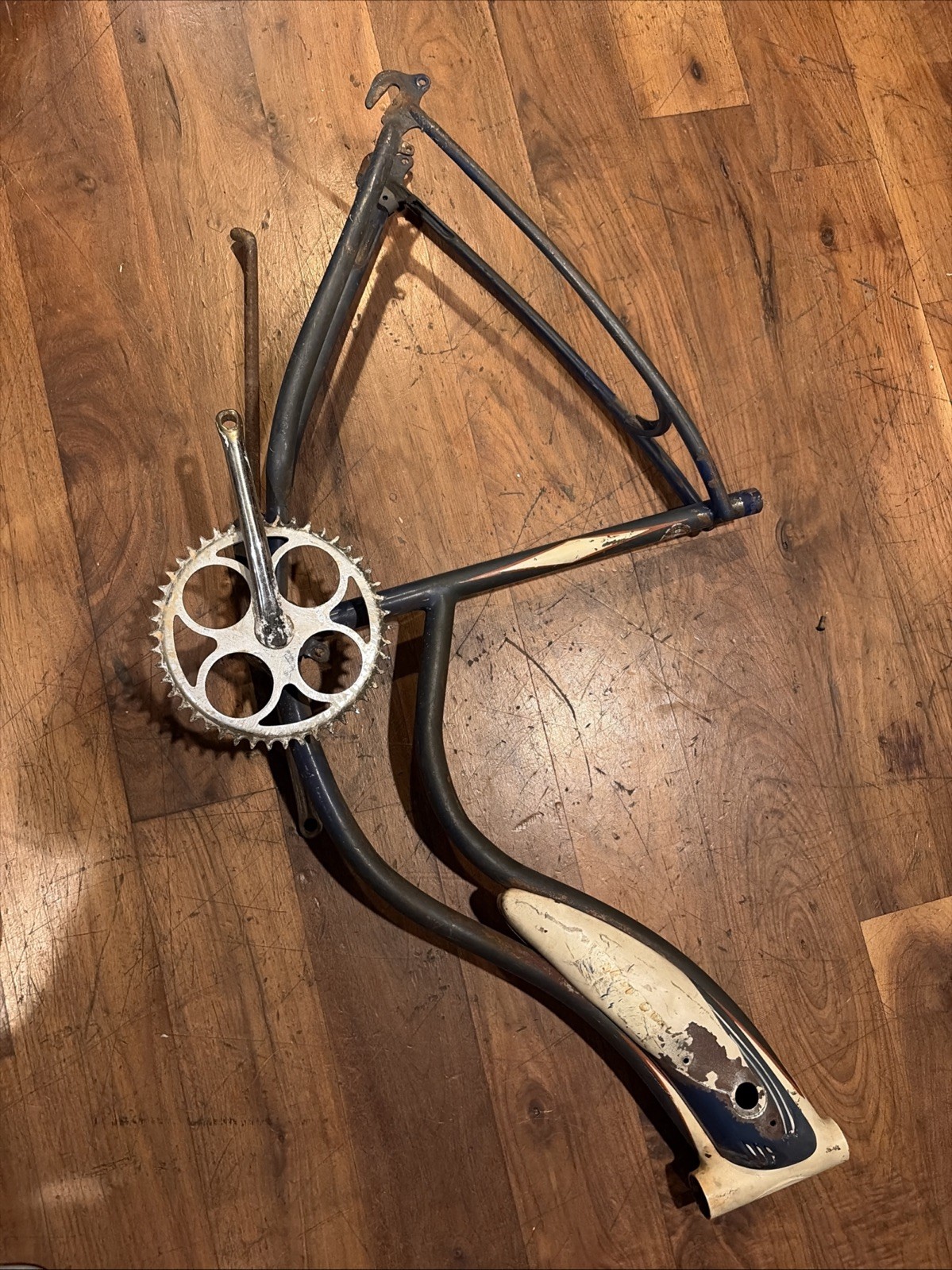 1948 Schwinn Girls B6 Tank Vintage 26” Original Paint Bicycle Springer AS Frame