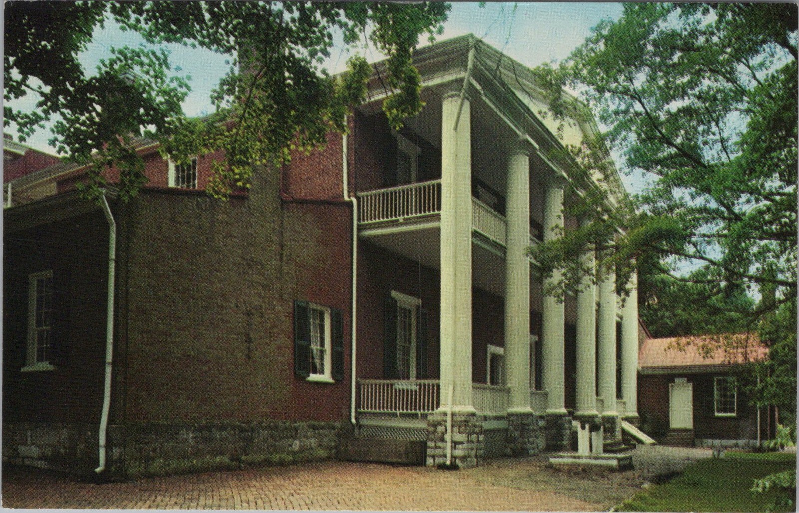Nashville Tennessee TN Kitchen and rear of The Hermitage, including Postcard Nashville Tennessee TN Kitchen and rear of The Hermitage, including Postcard