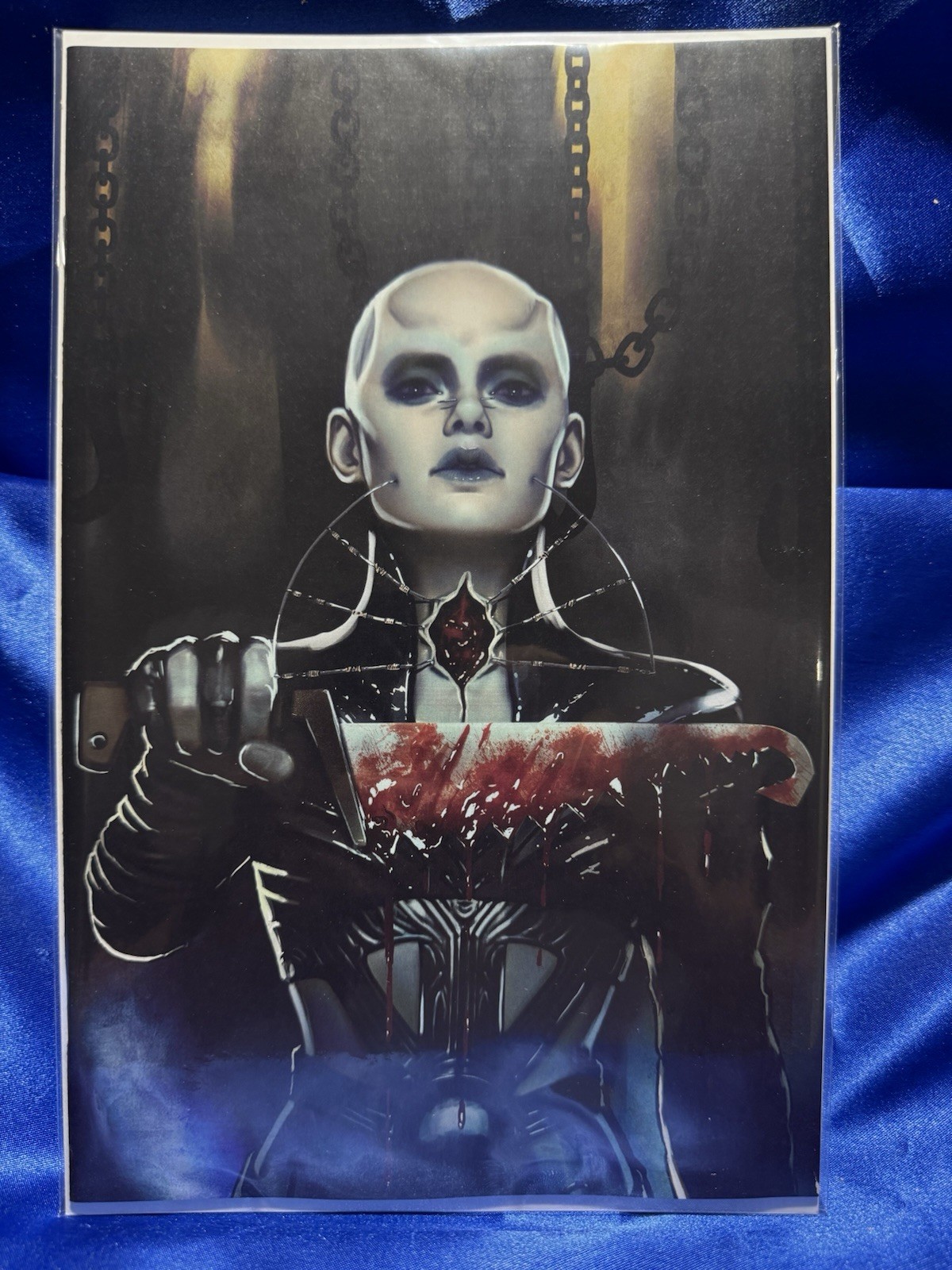 Hellraiser: Resurrections - The Deep Gospel #1: Cover F Unlimited Virgin Variant Hellraiser: Resurrections - The Deep Gospel #1: Cover F Unlimited Virgin Variant