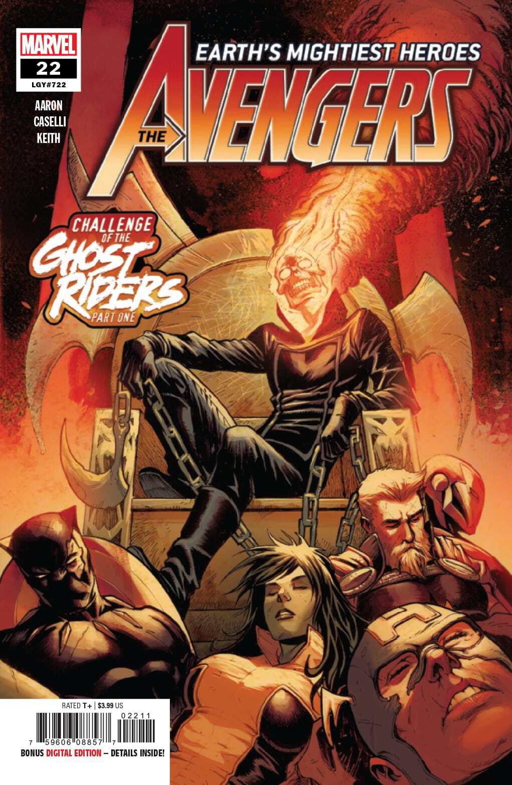 Avengers #22 - CVR A (VF)
