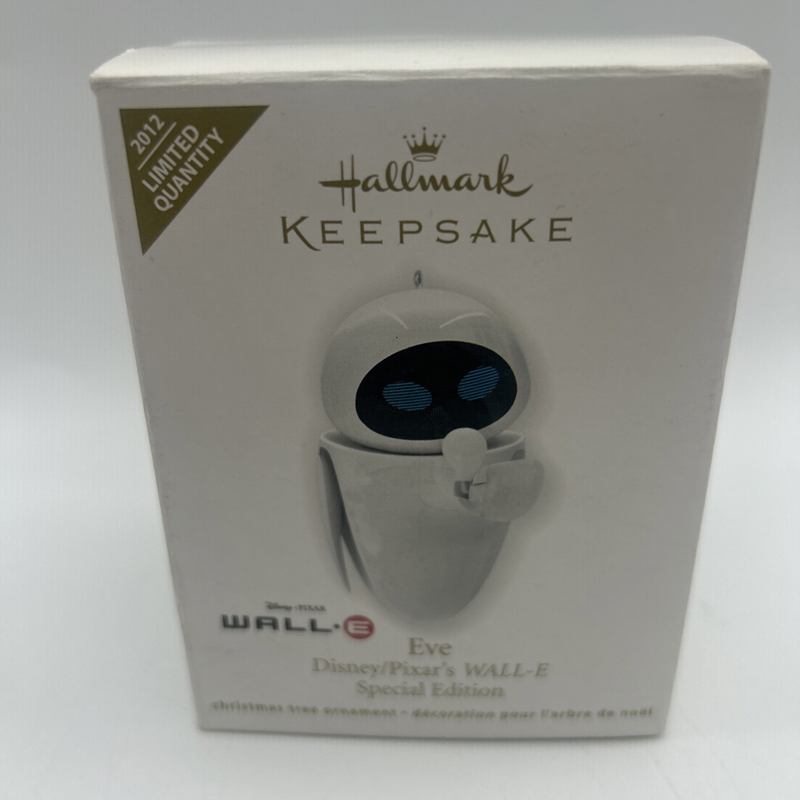Hallmark 2012 Eve WALL-E Disney/Pixar Limited Quantity Keepsake Ornament NEW Hallmark 2012 Eve WALL-E Disney/Pixar Limited Quantity Keepsake Ornament NEW