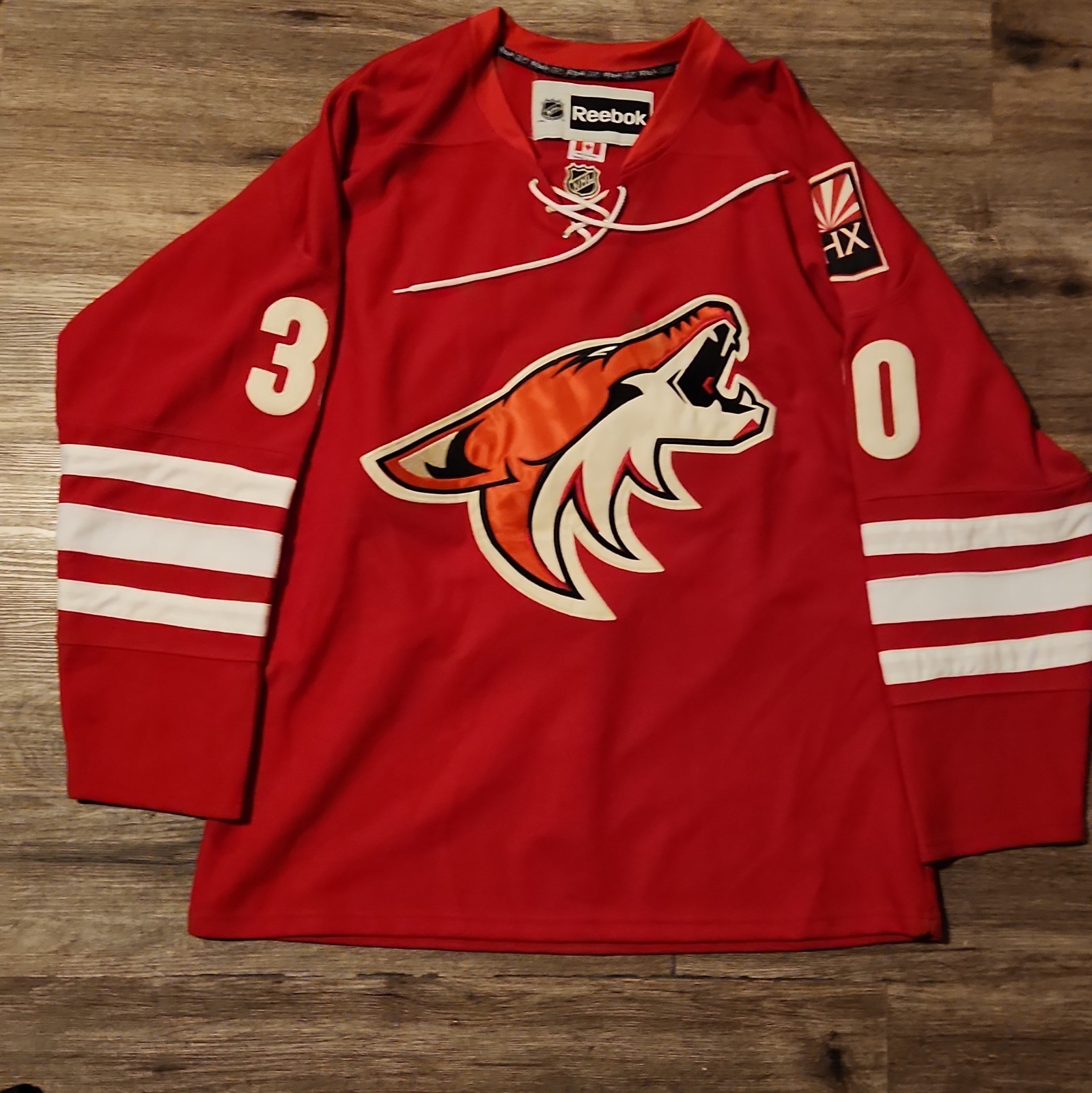 Vintage 2000s Reebok Rare Arizona Coyotes Ilya Bryzgalov #30 Mens SZ 52 SIGNED Vintage 2000s Reebok Rare Arizona Coyotes Ilya Bryzgalov #30 Mens SZ 52 SIGNED