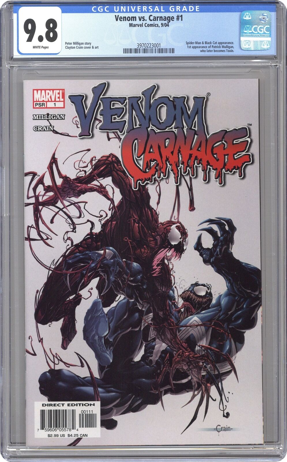 Venom vs. Carnage #1 CGC 9.8 2004 3970223001