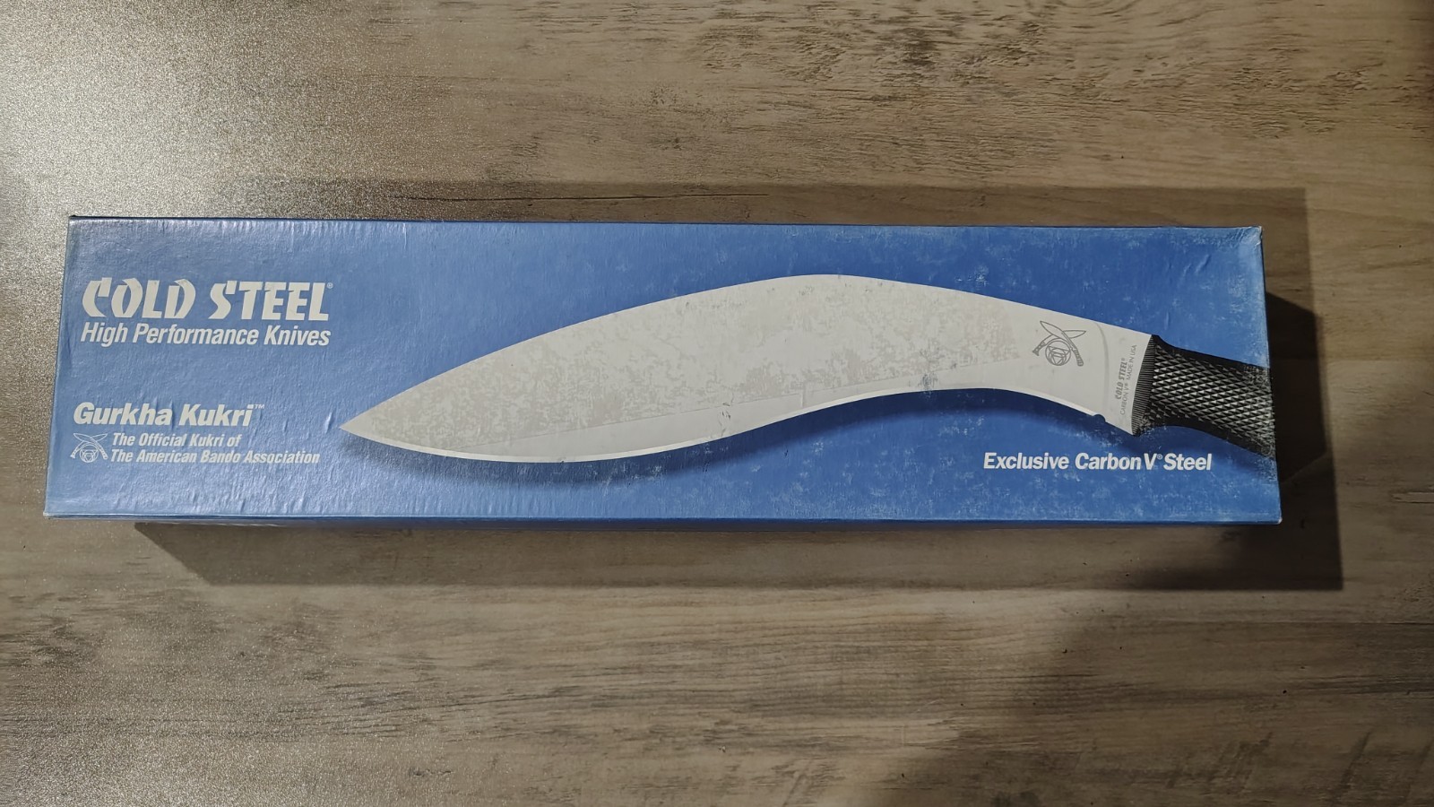 NIB 1998 Cold Steel Gurkha Kukri Carbon V – Lynn Thompson Collection w COA NIB 1998 Cold Steel Gurkha Kukri Carbon V – Lynn Thompson Collection w COA