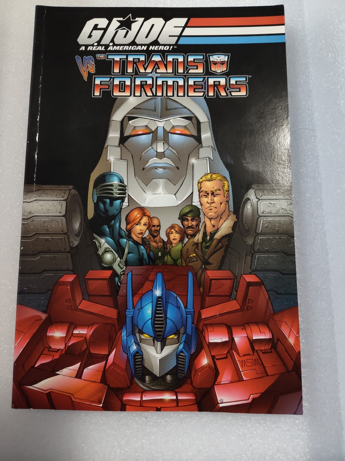 G.I. Joe Vs. The Transformers Volume 1 TPB 2004 DDP G.I. Joe Vs. The Transformers Volume 1 TPB 2004 DDP