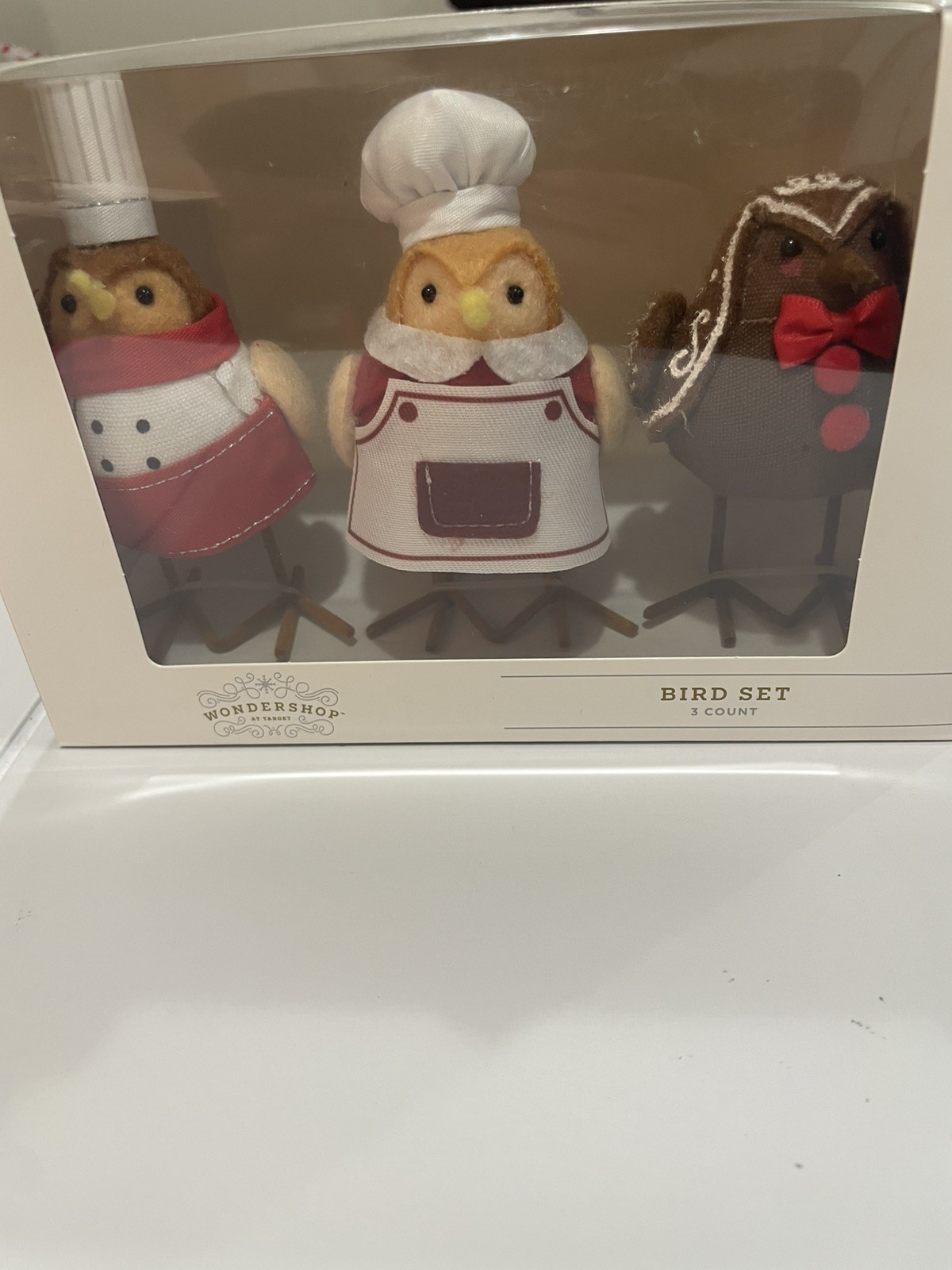 Target Wondershop Featherly Friends Bird Chef & Gingerbread Set Target Wondershop Featherly Friends Bird Chef & Gingerbread Set
