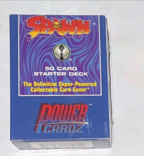FACTORY SEALED Spawn 50 Card Starter Deck POWER Cardz NEW NEVER OPENED FACTORY SEALED Spawn 50 Card Starter Deck POWER Cardz NEW NEVER OPENED