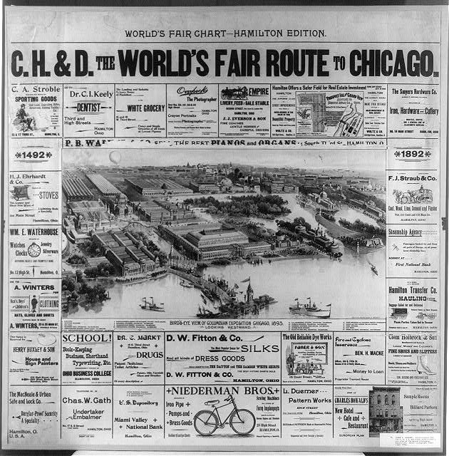 Photo:World\'s Fair Chart- Hamilton Edition