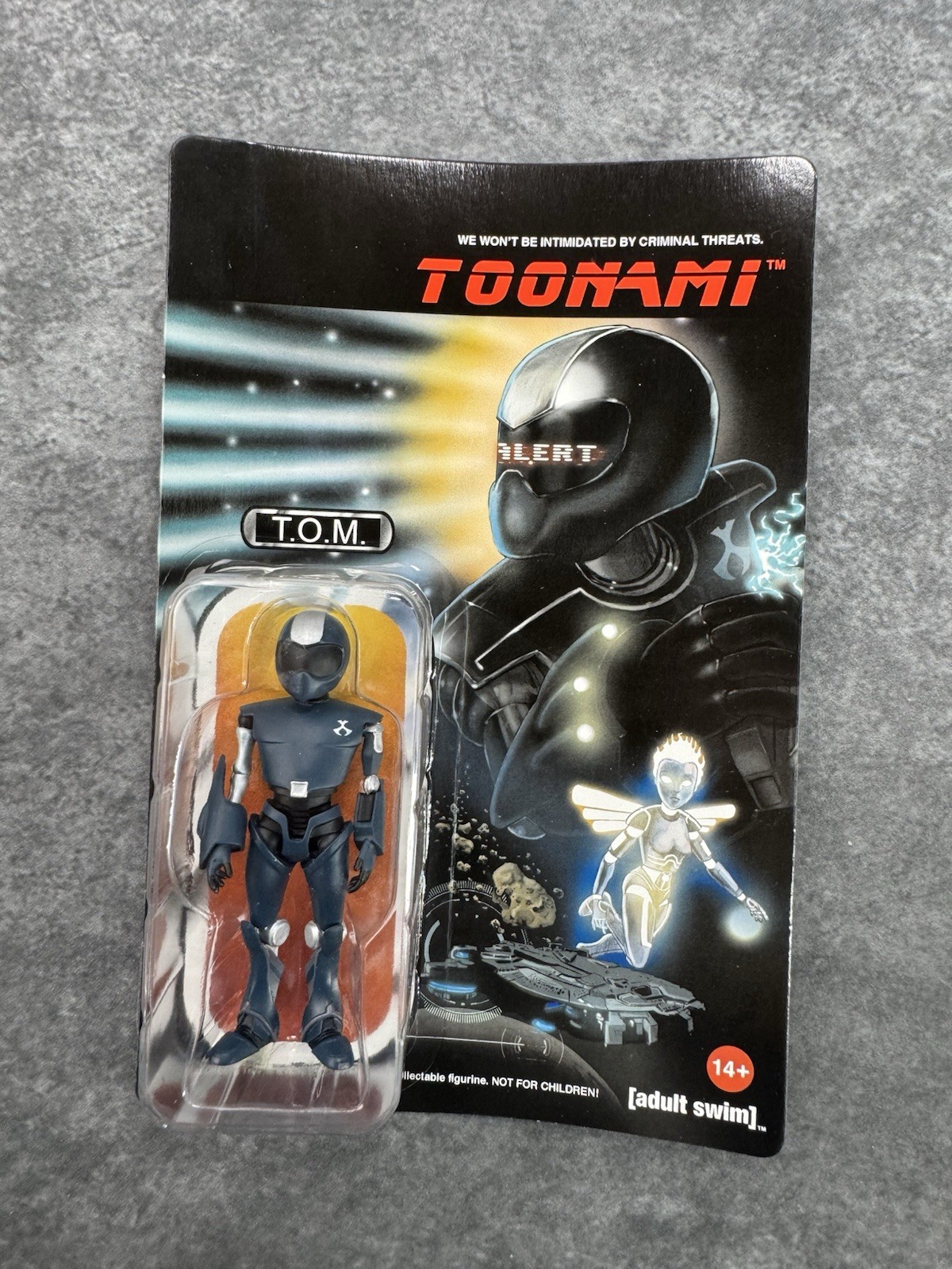 Tom Toonami 20th Anniversary Retrobrand Limited Edition Adult Swim Rare MINT Tom Toonami 20th Anniversary Retrobrand Limited Edition Adult Swim Rare MINT