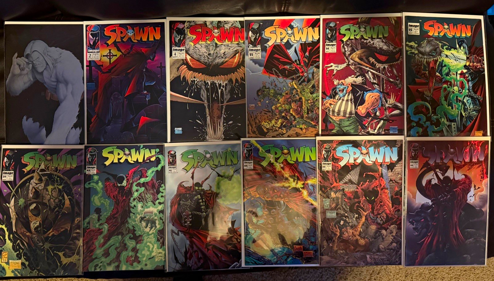 Doubles Comic Lot: SpawnBatman, Spawn,Curse of the Spawn, Deadpool, Beast foil. Doubles Comic Lot: SpawnBatman, Spawn,Curse of the Spawn, Deadpool, Beast foil.