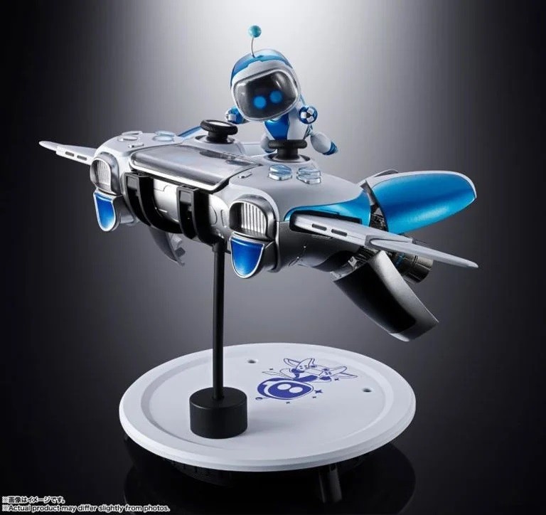 Bandai Tamashii Nations Chogokin Astro's Playroom Astro Bot & Dual Speeder Figur Bandai Tamashii Nations Chogokin Astro's Playroom Astro Bot & Dual Speeder Figur