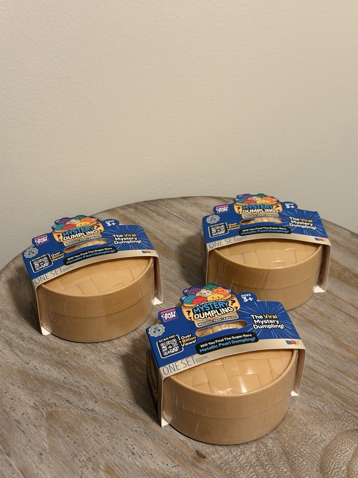 AUTHENTIC RMS CRAZY FUN Mystery Dumpling - Metallic Pearl Edition NEW SEALED AUTHENTIC RMS CRAZY FUN Mystery Dumpling - Metallic Pearl Edition NEW SEALED