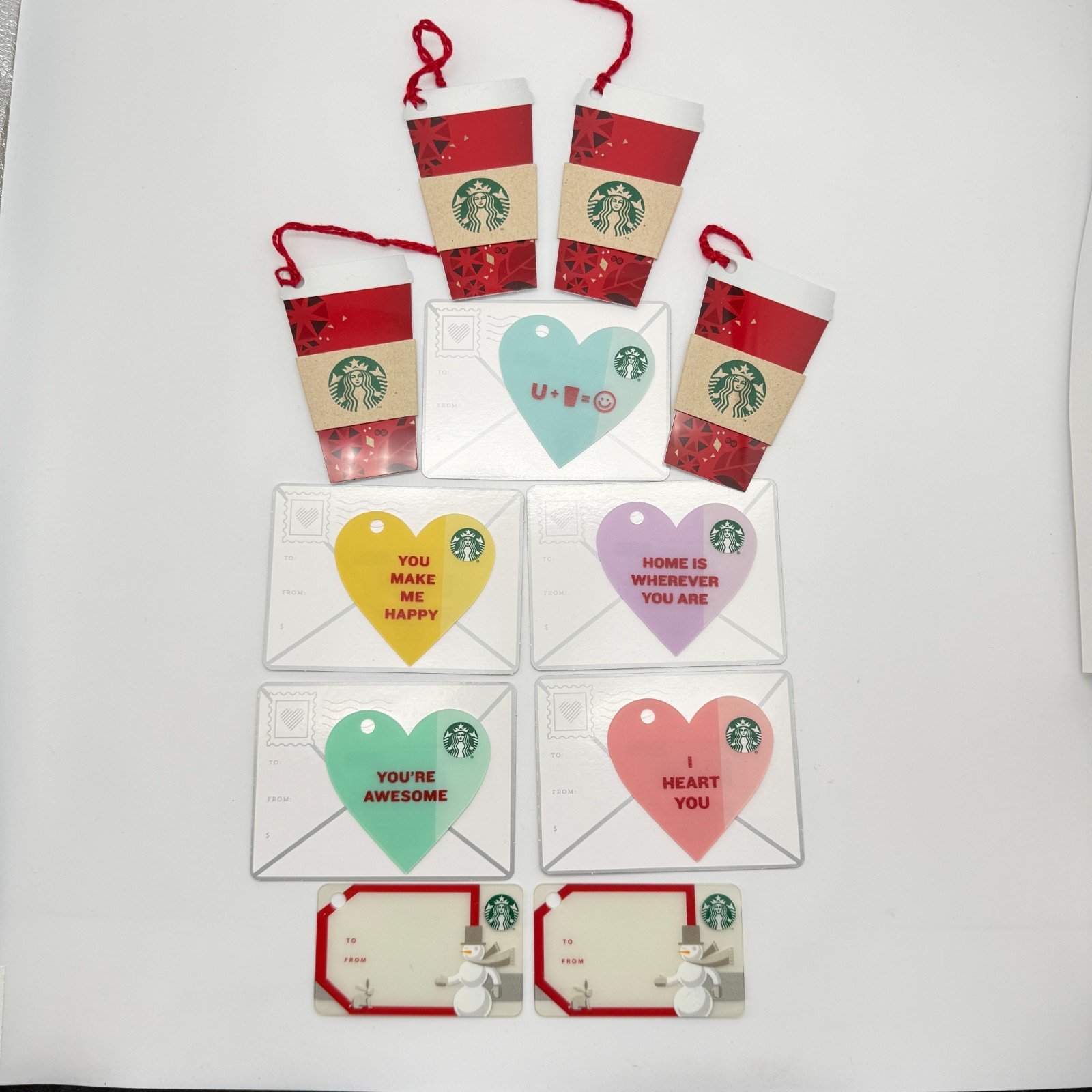 Lot of 11 Starbucks Cards Mini & Die Cut Specialty Holiday Cards – HTF Lot of 11 Starbucks Cards Mini & Die Cut Specialty Holiday Cards – HTF