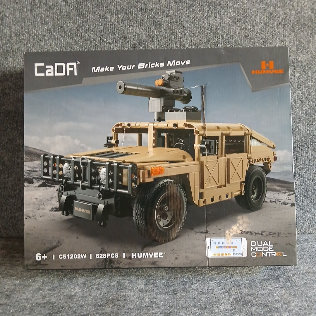 CaDFi Humvee C51202w 628 pcs Build Your Humvee And Control With Remote Control CaDFi Humvee C51202w 628 pcs Build Your Humvee And Control With Remote Control