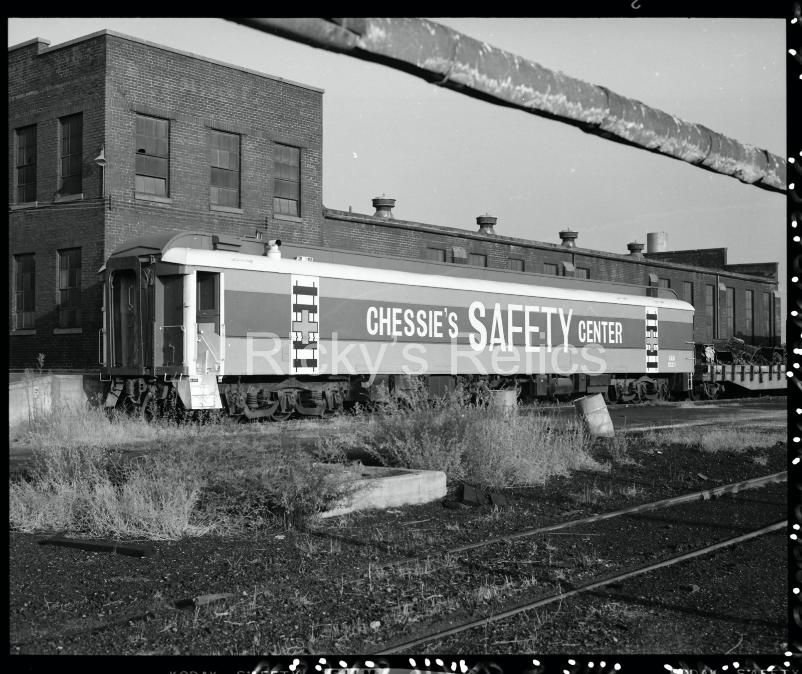 Original Negative C&O CSC-1 Safety Center Richmond VA 1973 Chesapeake Ohio Original Negative C&O CSC-1 Safety Center Richmond VA 1973 Chesapeake Ohio