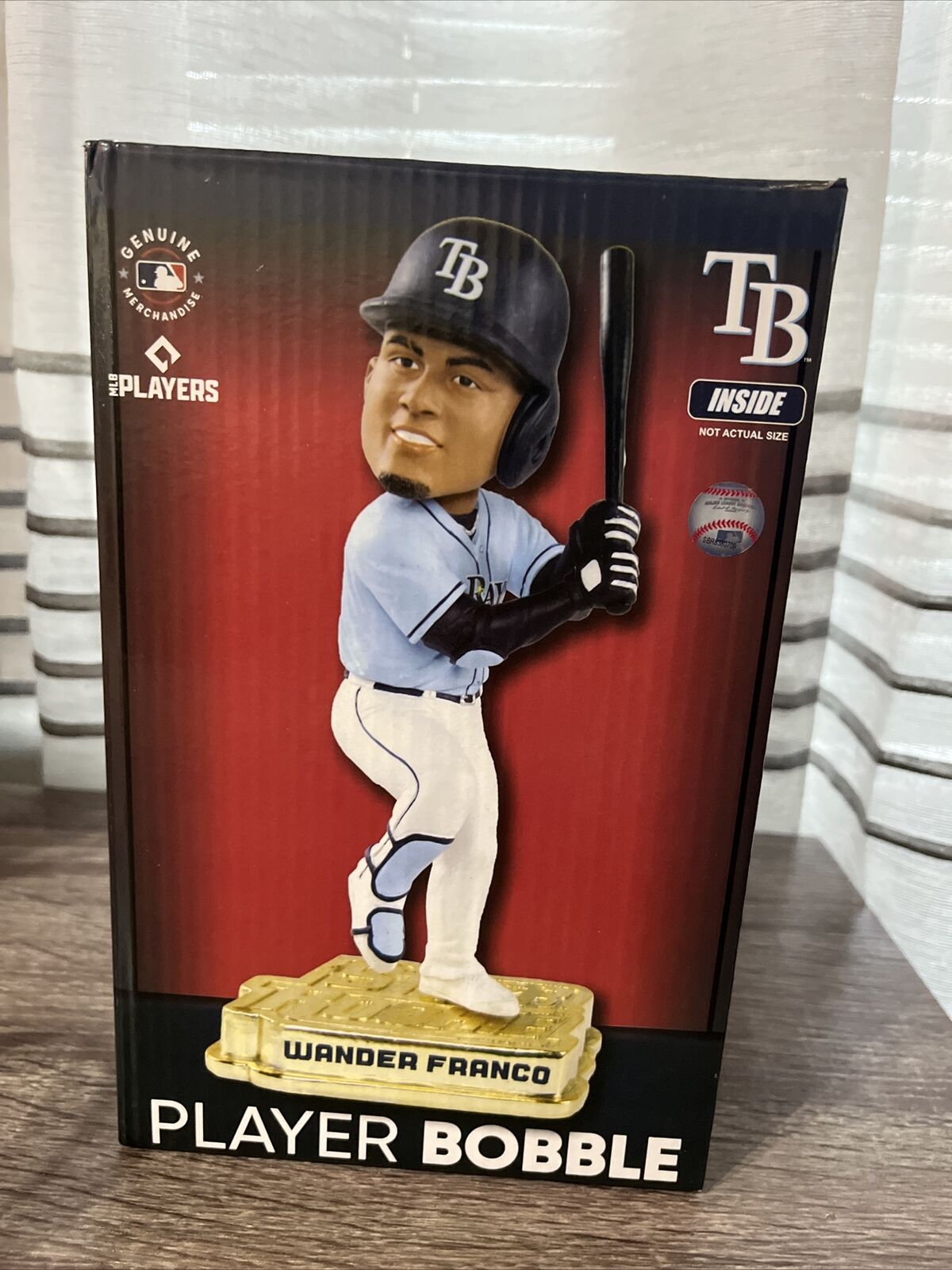 Wander Franco (Tampa Bay Rays) Star Rookie Base Series Bobblehead Exclusive /100