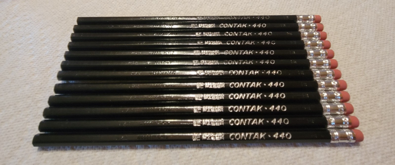 12 Vintage Eberhard Faber CONTAK 440 Electrographic Pencils 