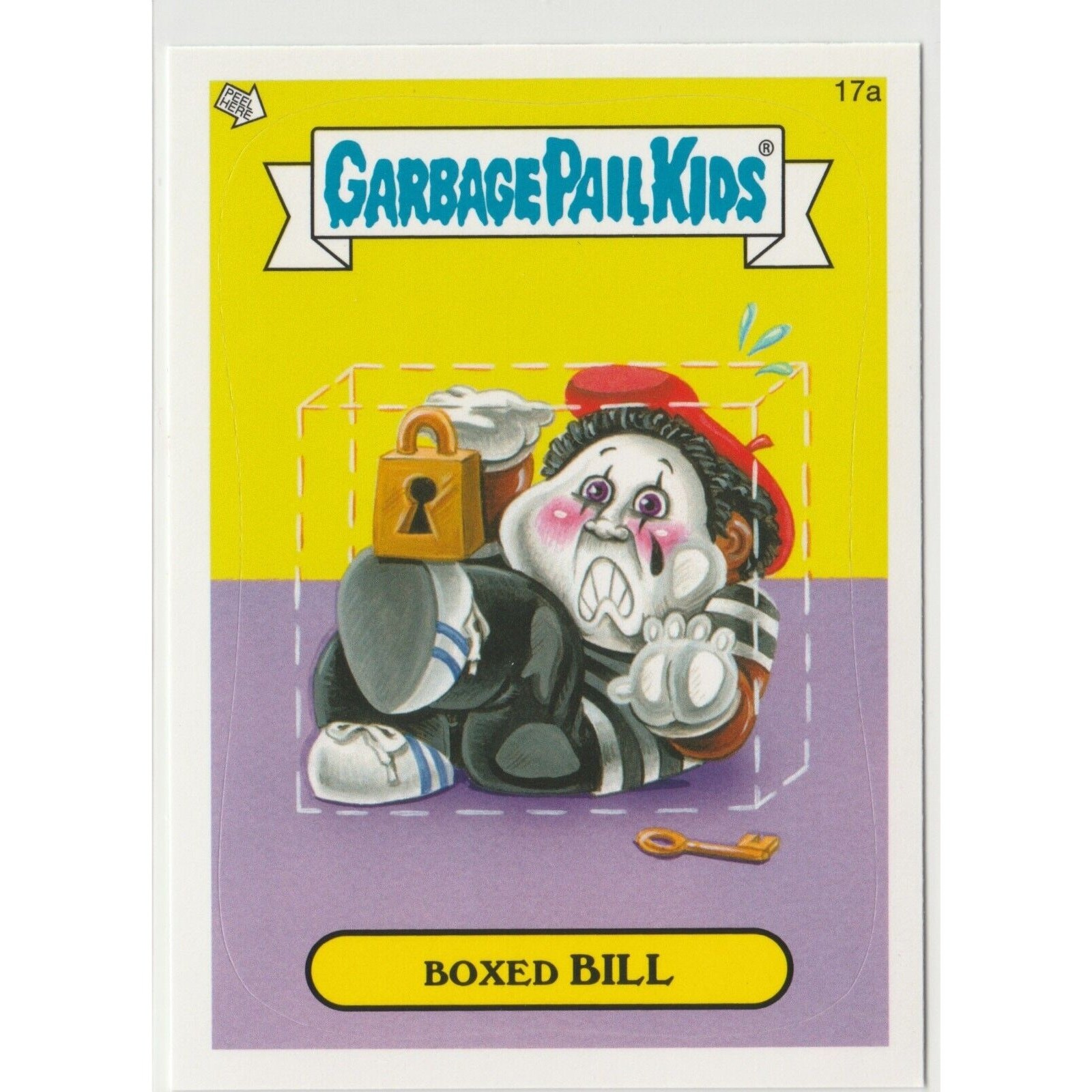 Boxed Bill #17a Garbage Pail Kids GPK 2014 Series 1 Boxed Bill #17a Garbage Pail Kids GPK 2014 Series 1