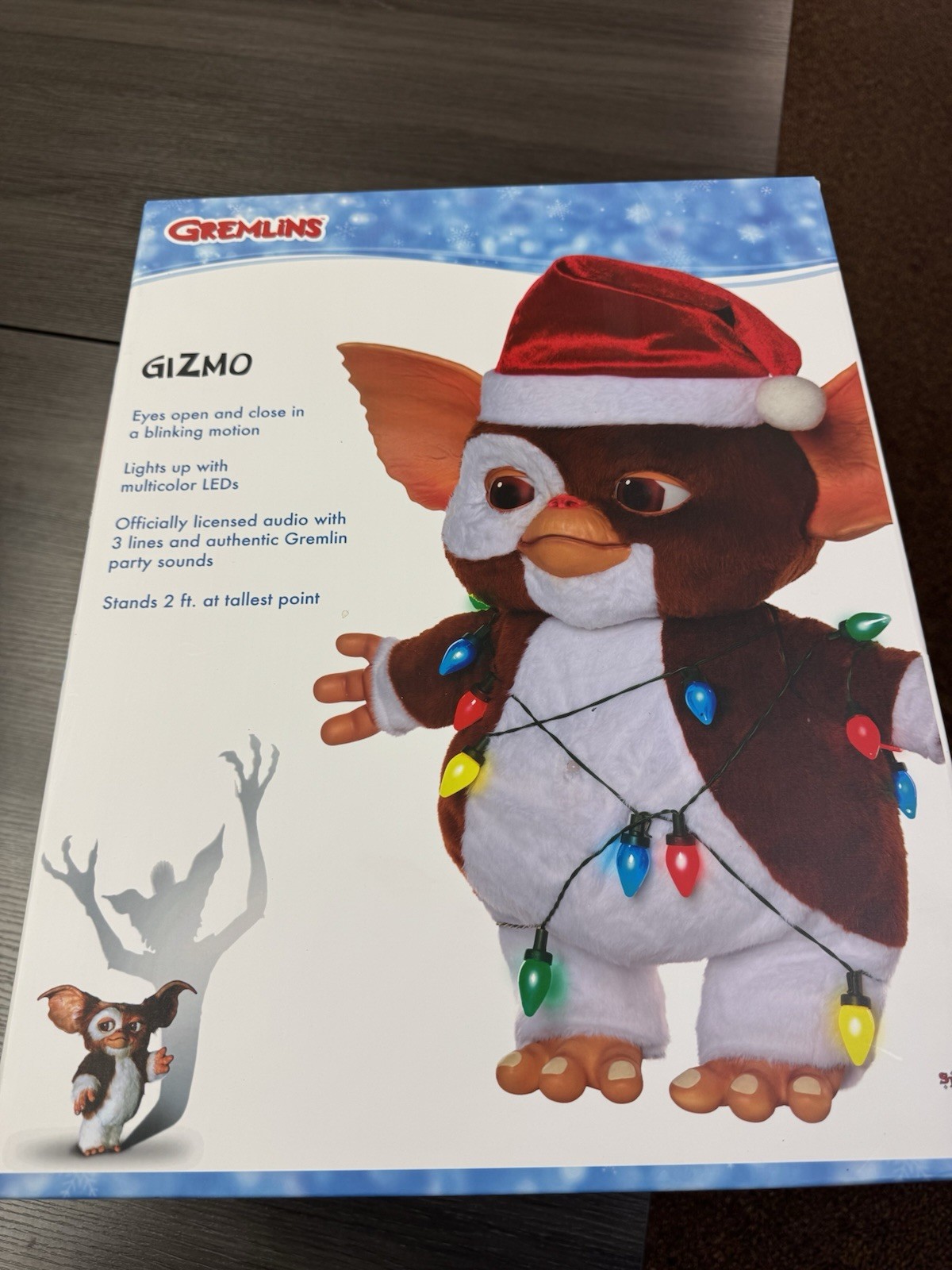2 Ft Animated Gizmo Gremlins Animatronic Christmas Prop LED Light Up Holiday 2 Ft Animated Gizmo Gremlins Animatronic Christmas Prop LED Light Up Holiday