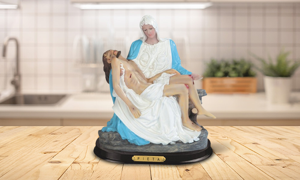 Blue La Pieta by Michelangelo 10 Blue La Pieta by Michelangelo 10