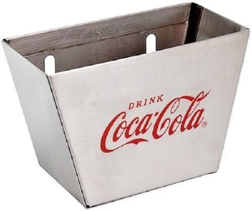 TableCraft Coca-Cola / Coke Stainless Steel Wall Mount Bottle Cap Catcher