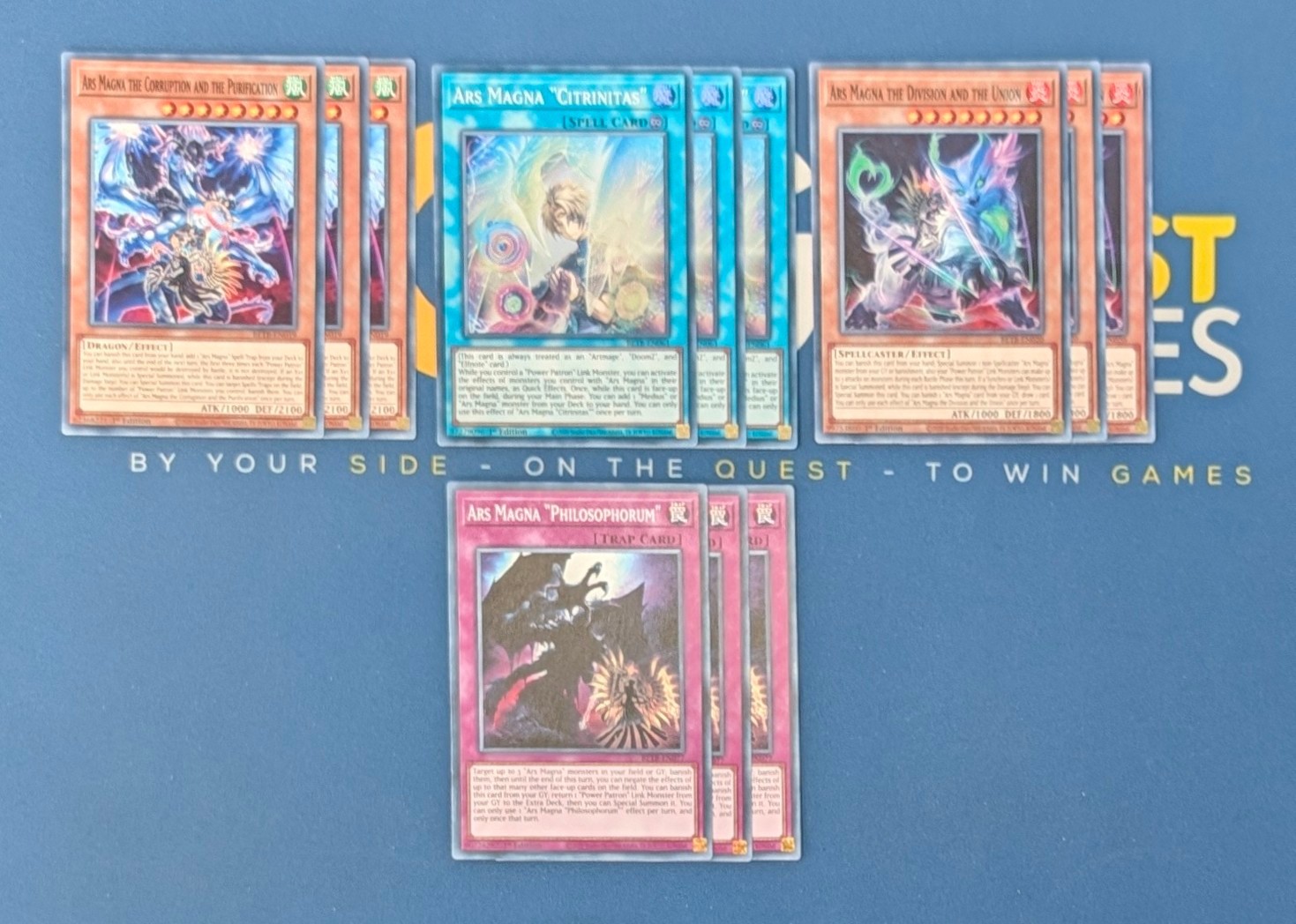 Ars Magna Deck Core 12 Cards BETB Beyond the Brave 1st Ed YuGiOh Ars Magna Deck Core 12 Cards BETB Beyond the Brave 1st Ed YuGiOh