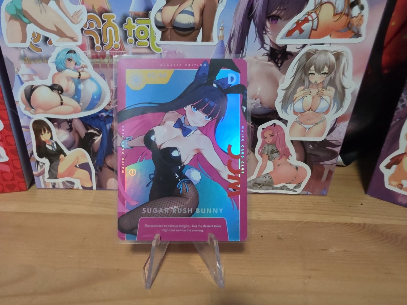 Otaku Box Waifu WCC Bunny Card New Never Opened. SEE DESCRIPTION Otaku Box Waifu WCC Bunny Card New Never Opened. SEE DESCRIPTION