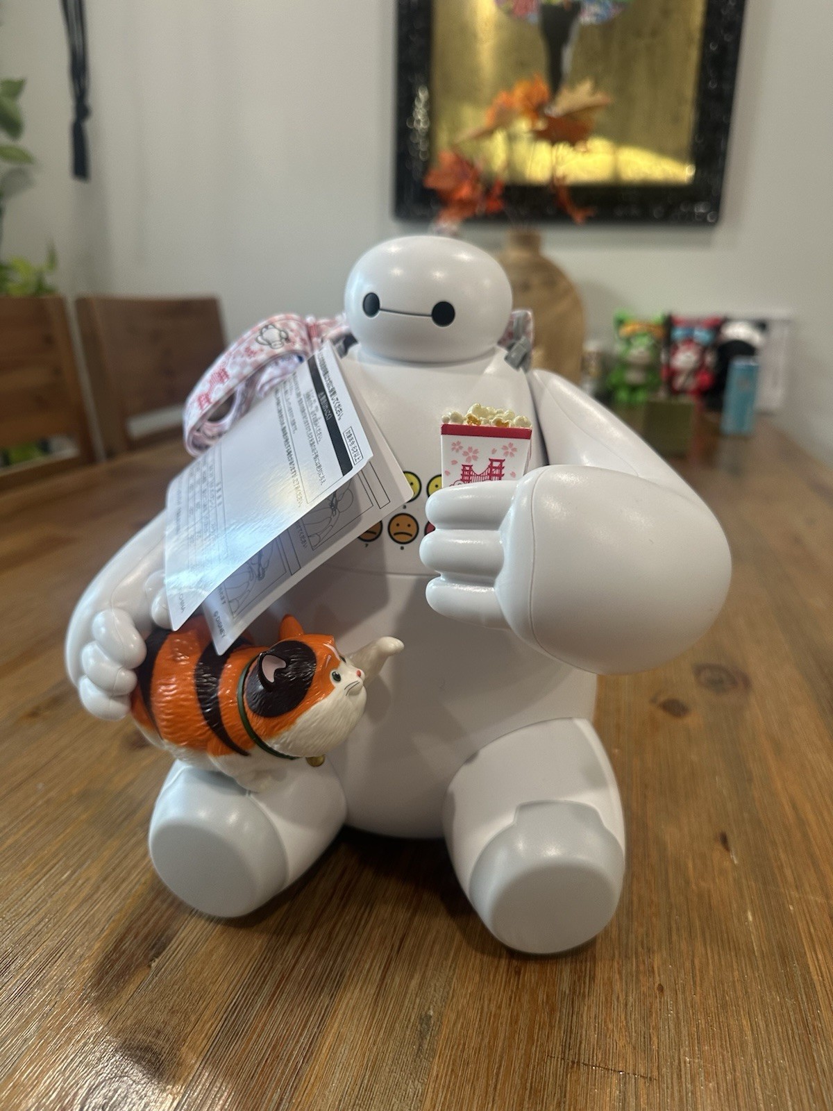 Tokyo Disney Baymax Mochi Popcorn Bucket Japan Exclusive Big Hero 6 NWT Rare Tokyo Disney Baymax Mochi Popcorn Bucket Japan Exclusive Big Hero 6 NWT Rare