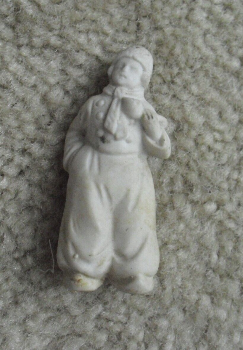 Vintage Germany B91 Bisque Dutch Boy Character Figurine 2 1/4\ Vintage Germany B91 Bisque Dutch Boy Character Figurine 2 1/4\