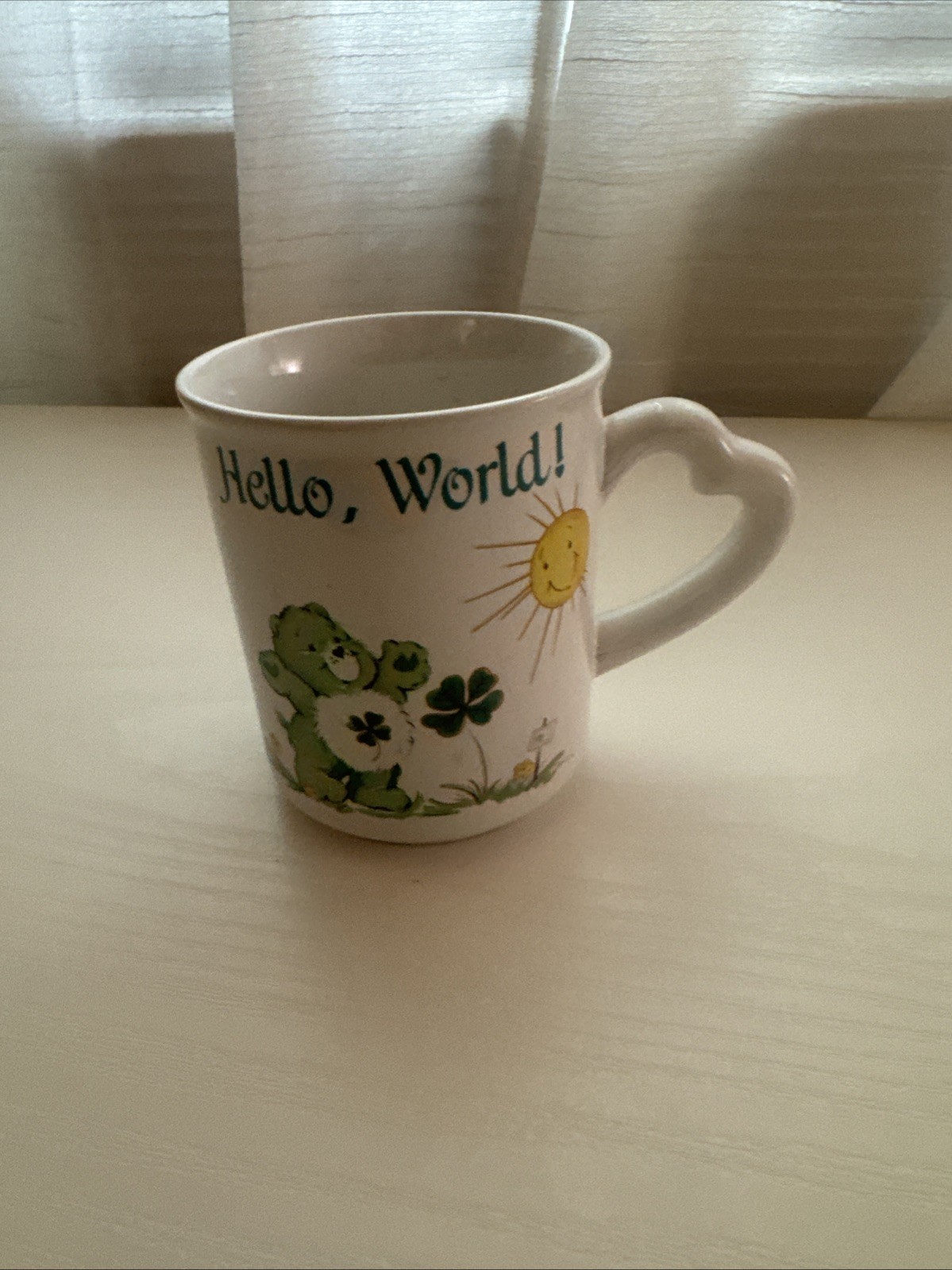 Vintage Care Bear Stoneware Mug \ Vintage Care Bear Stoneware Mug \