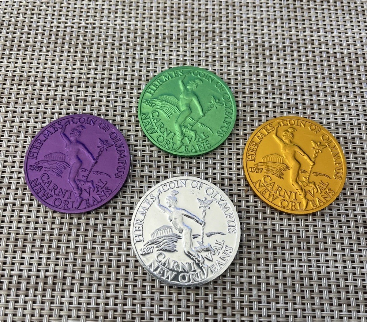 2026 Krewe of Hermes Doubloons 2026 Krewe of Hermes Doubloons