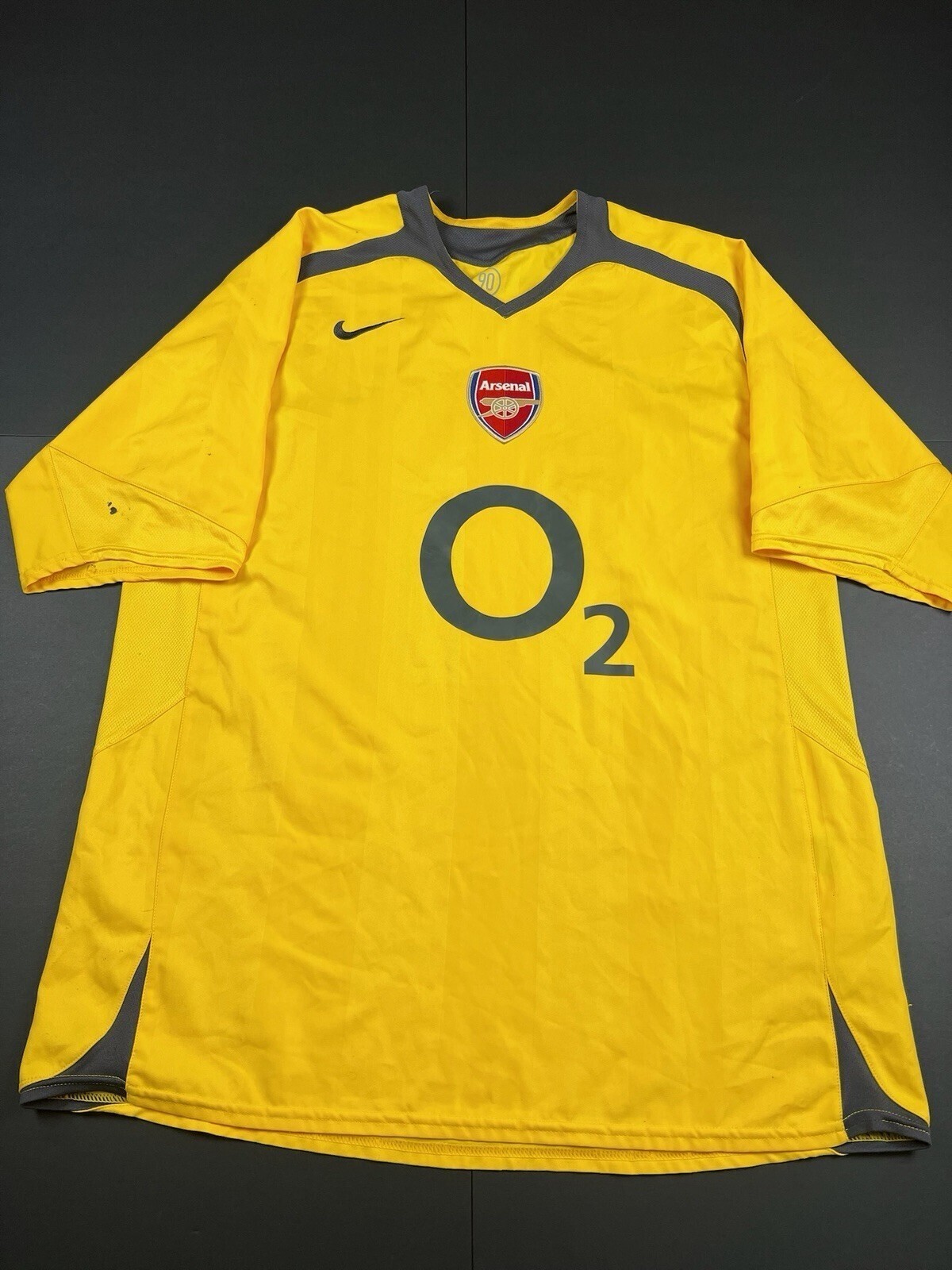 Authentic Original Arsenal 2005/2006 Away Shirt Mens Large L (2576 Authentic Original Arsenal 2005/2006 Away Shirt Mens Large L (2576