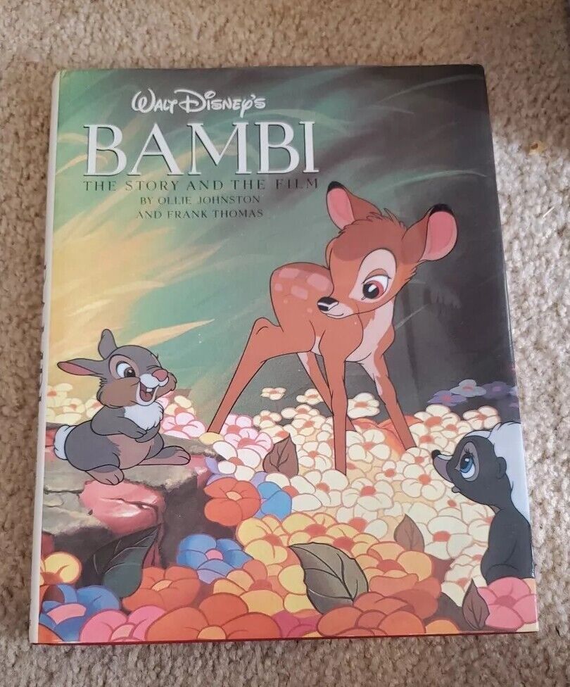 Walt Disney's Bambi The Story And The Film By Ollie Johnson 1990