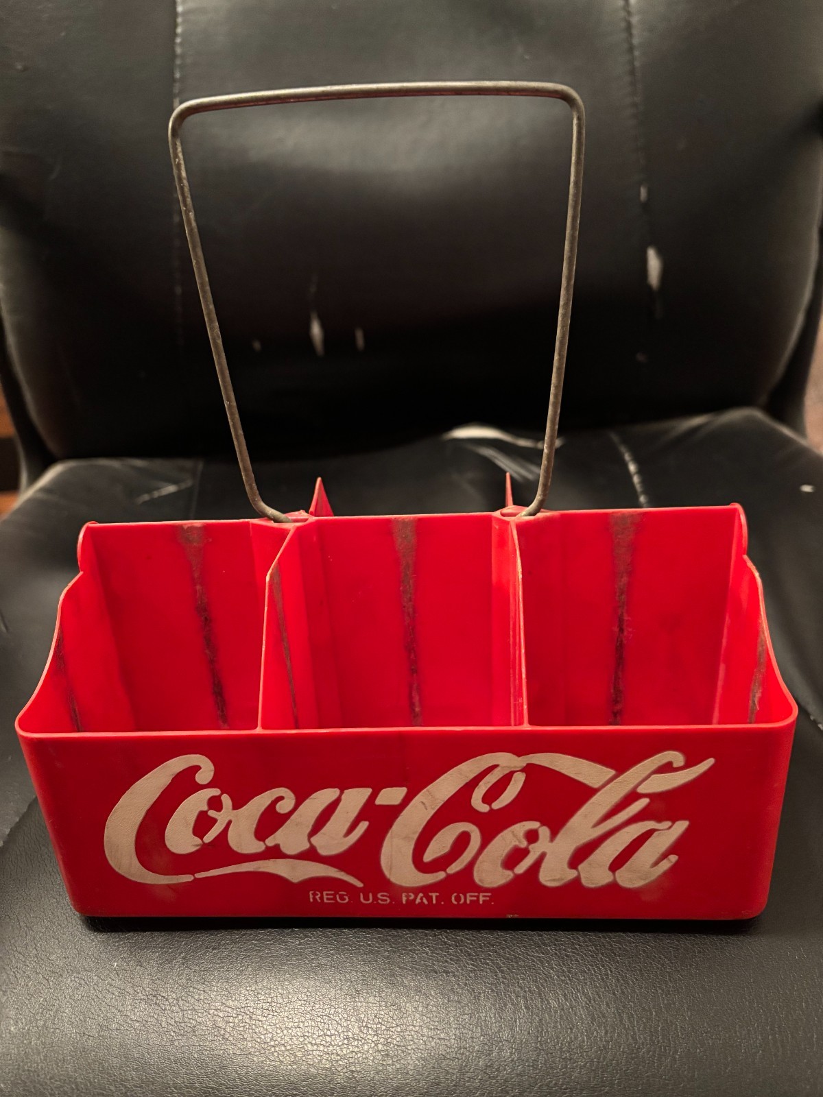Vintage 1950\'s Plastic Six Pack Coca Cola Bottle Carrier Vintage 1950\'s Plastic Six Pack Coca Cola Bottle Carrier