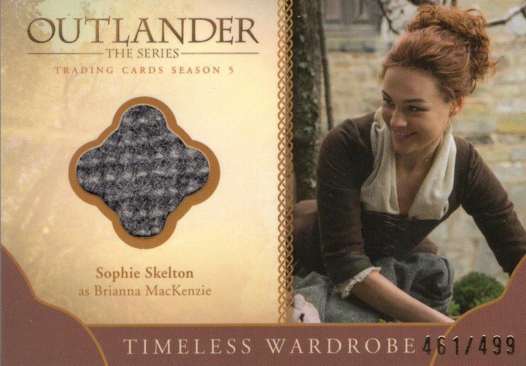 Outlander Season 5 Wardrobe Card B2 Sophie Skelton as Brianna MacKenzie