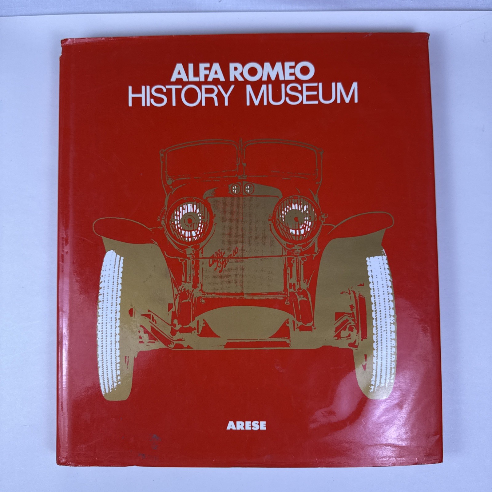 Alfa Romeo History Museum Large Book Published By Arese 2nd Edition. Italy 1979
