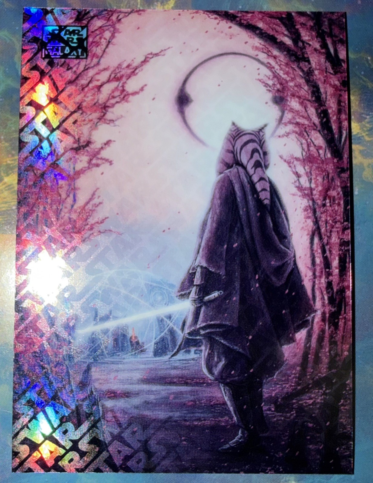 2026 Topps Chrome Star Wars Galaxy Ahsoka Tano\'s Path LogoFractor 70/77 2026 Topps Chrome Star Wars Galaxy Ahsoka Tano\'s Path LogoFractor 70/77