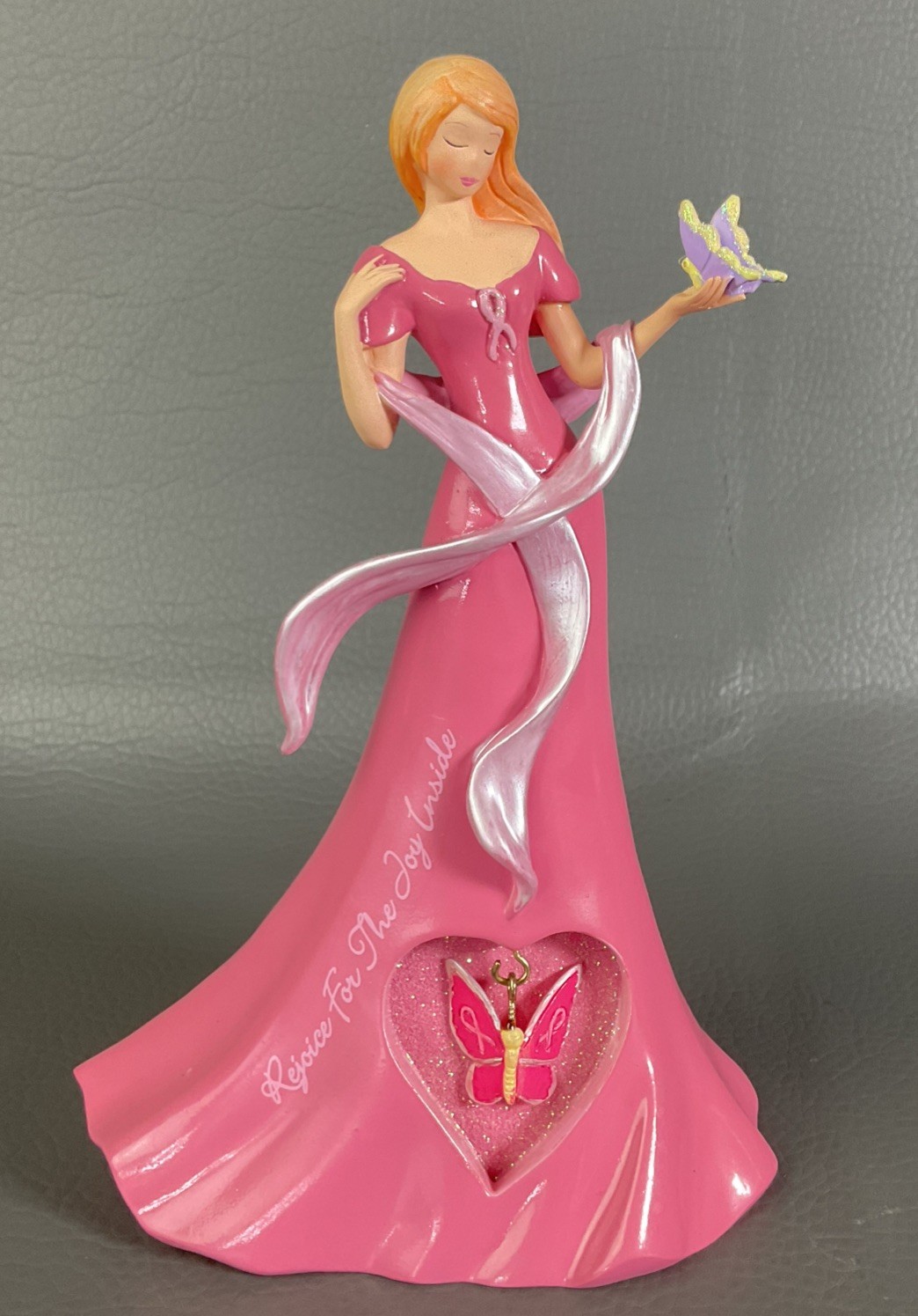 Hamilton Collection Celebrate The Hope Within Breast Cancer Awareness Figure Hamilton Collection Celebrate The Hope Within Breast Cancer Awareness Figure