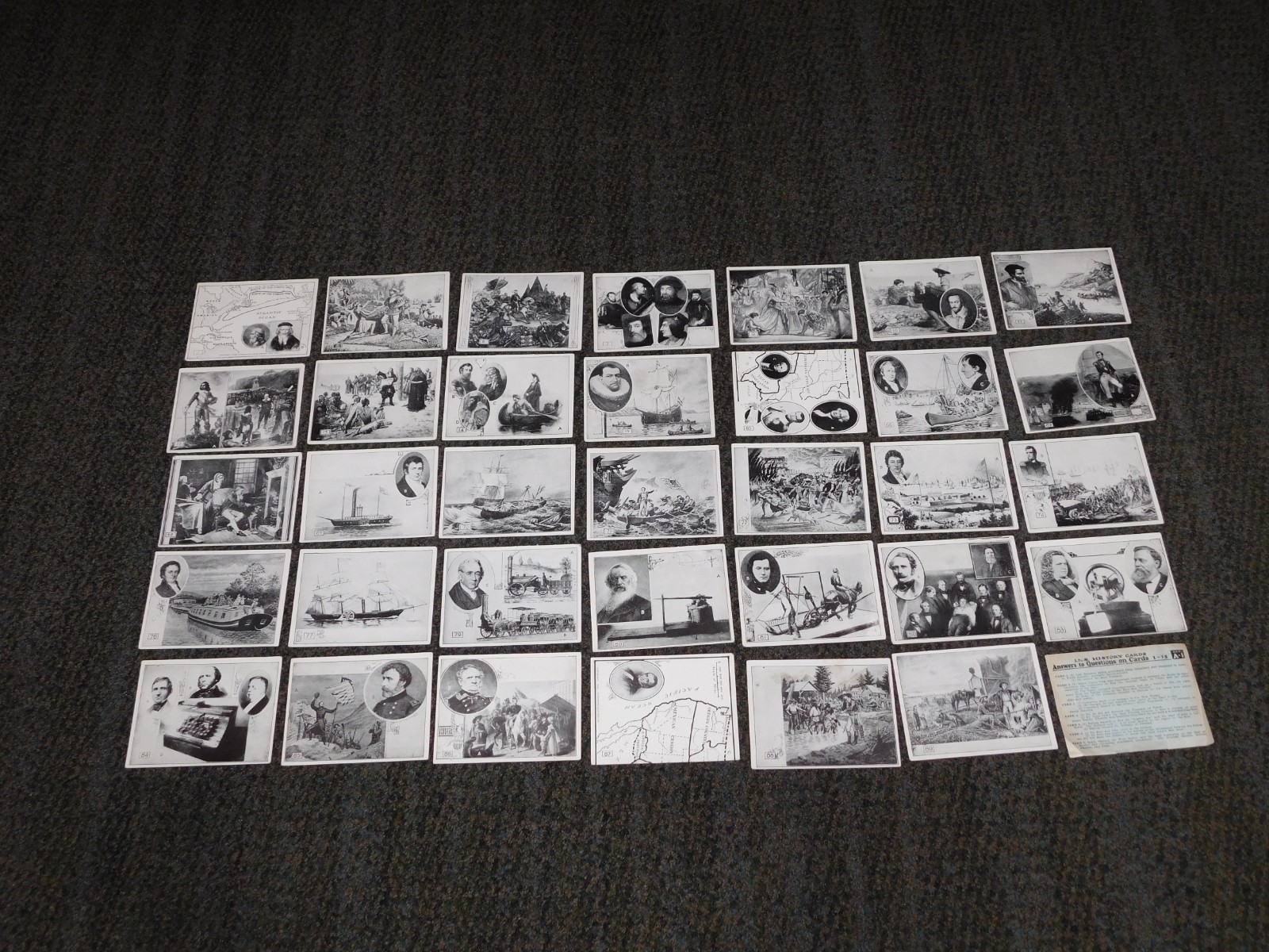VINTAGE  1926 INTERSTATE NEWS 34   I.N.S. HISTORY TRADING CARDS CARDS