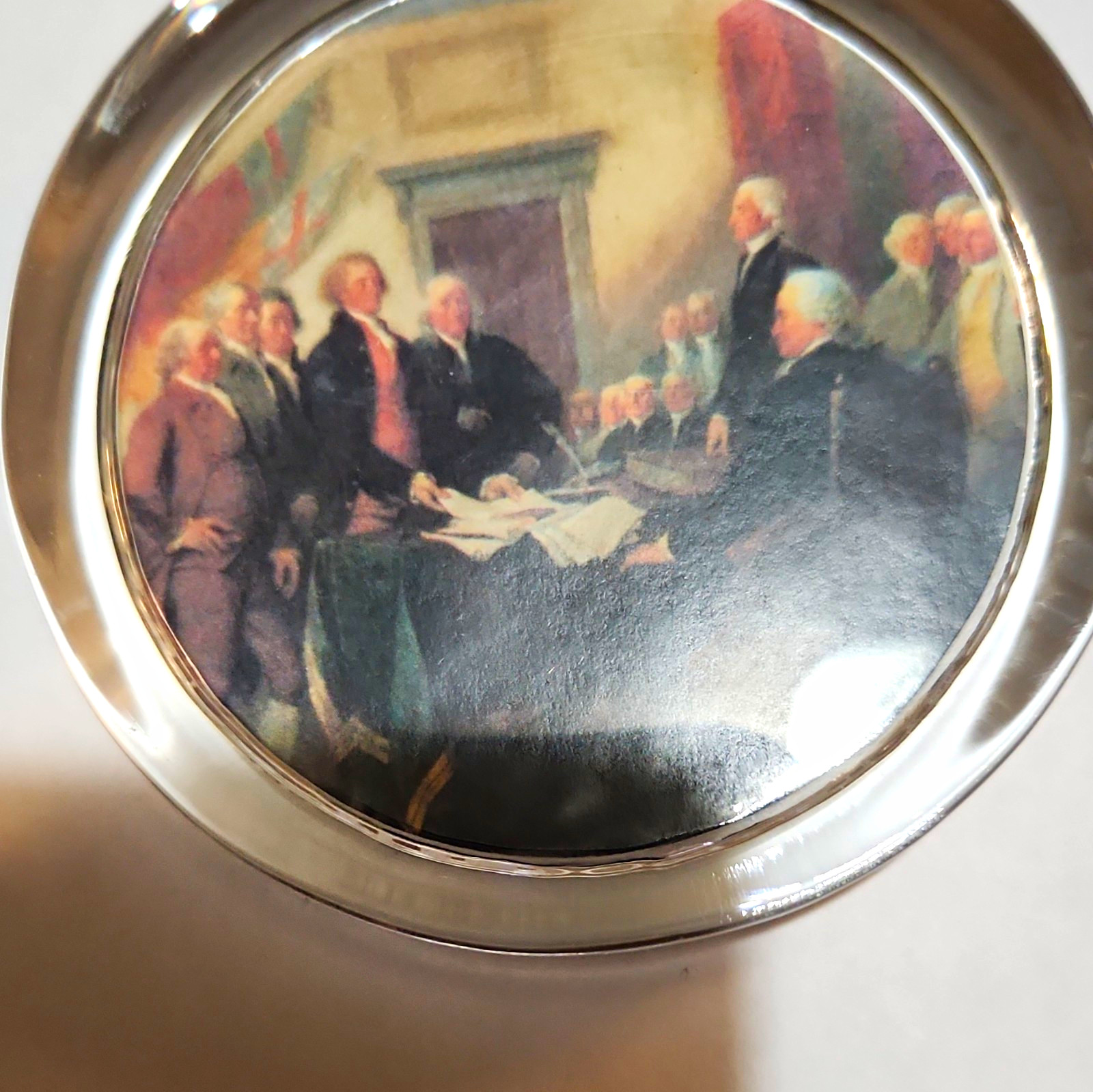 Vintage Antique Glass Paperweight WASHINGTON MONUMENT Washington DC Square Vintage Antique Glass Paperweight WASHINGTON MONUMENT Washington DC Square