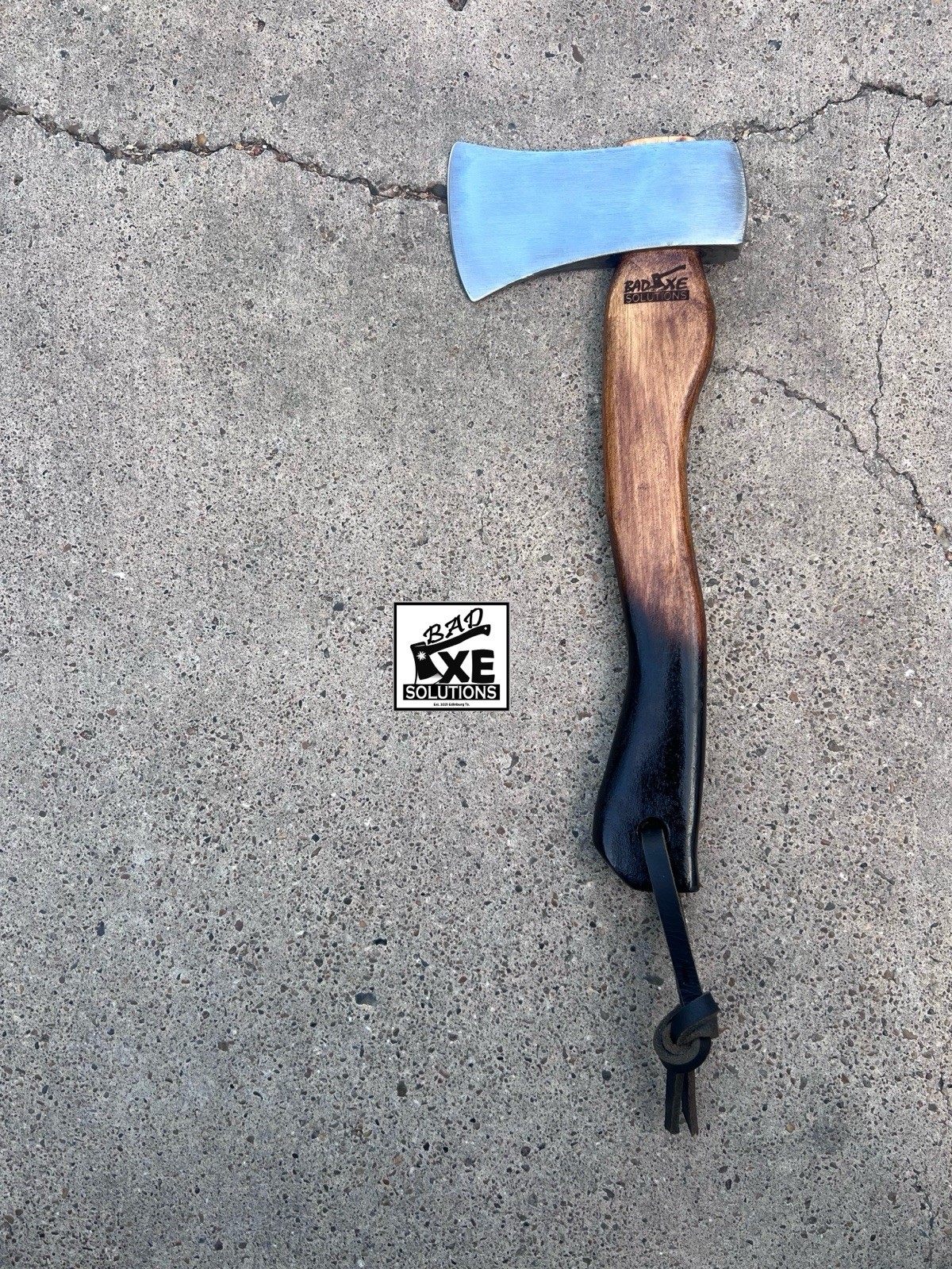 Bad-Axe SM 1.9lb Camp Axe - Custom Handmade 13.5in Maple Handle Bad-Axe SM 1.9lb Camp Axe - Custom Handmade 13.5in Maple Handle