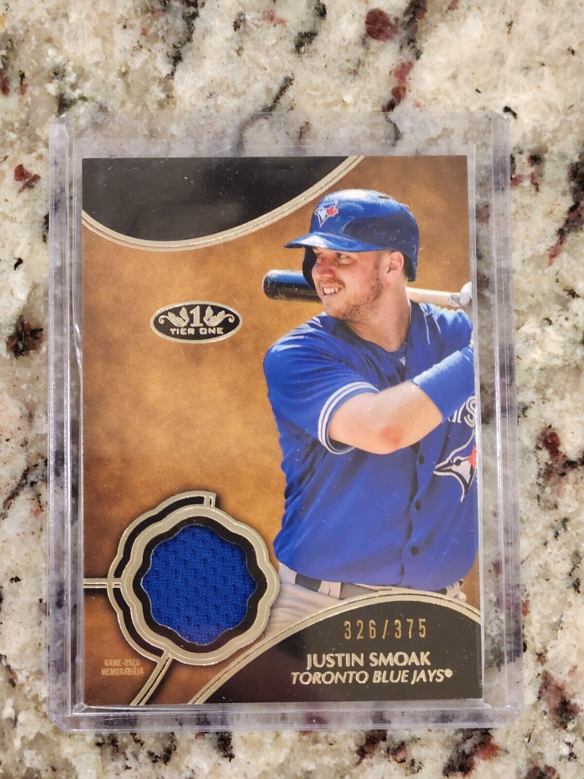 2019 Topps Tier One Relics #T1RJS Justin Smoak /375