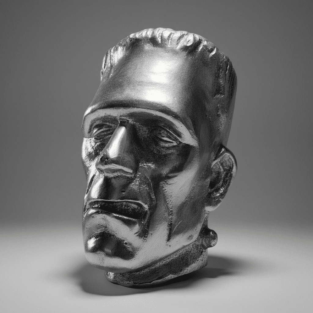 Frankenstein Chrome-Plated Aluminum Gear Shift Knob Frankenstein Chrome-Plated Aluminum Gear Shift Knob